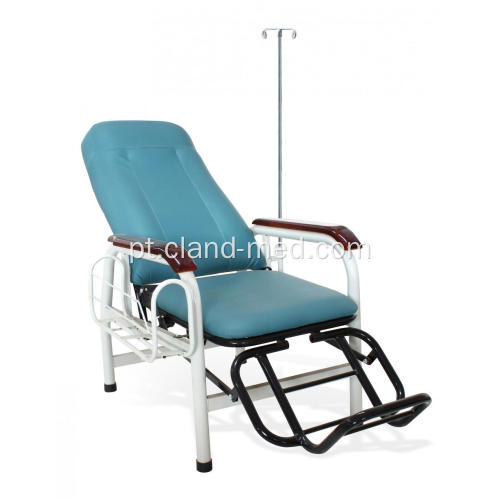 Cadeira médica ajustável da infusão IV da clínica do hospital